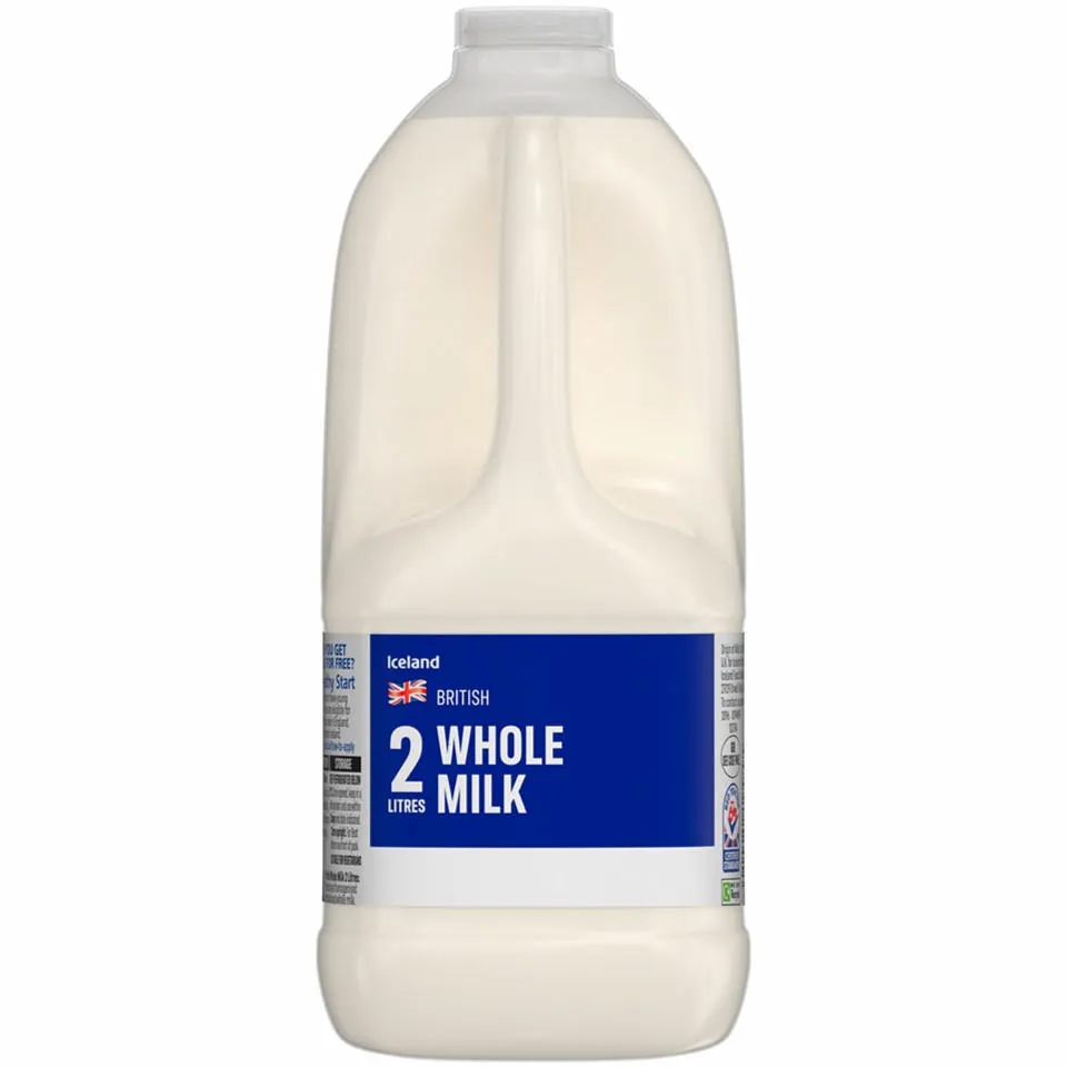 British Whole Milk 2 Litres